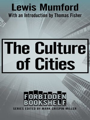 cover image of The Culture of Cities